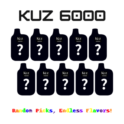 KUZ C6000 10 Pack Mystery Box Elevate Your Vaping Journey!